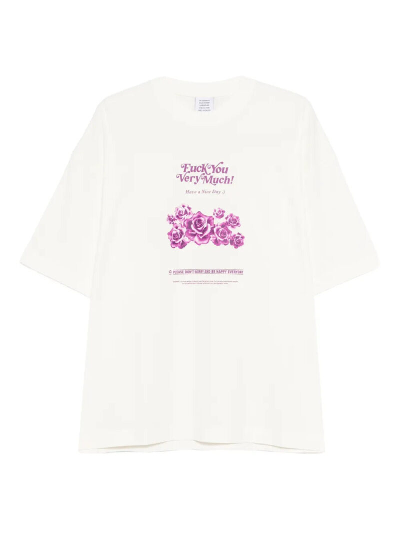 VETEMENTS  printed T-shirt