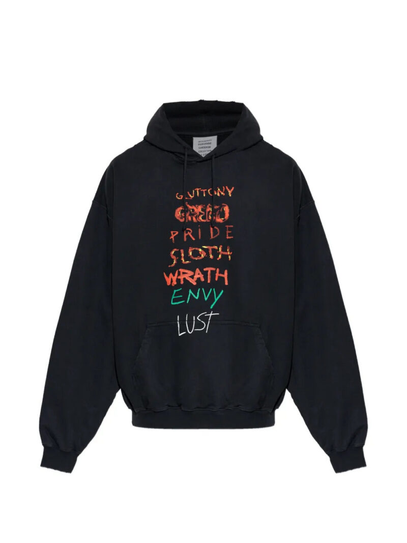 VETEMENTS  graphic hoodie