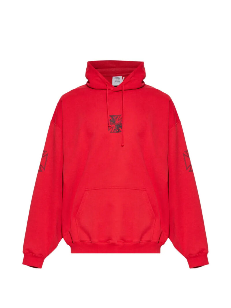 VETEMENTS  graphic-print hoodie