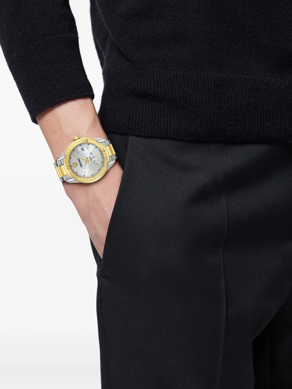 Versace Greca GMT Fluted 41mm - Image 4