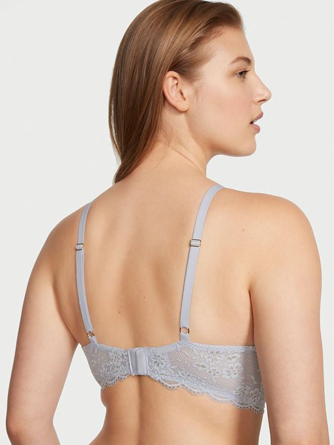 Victoria's Secret Lace Half-Pad Plunge Bra