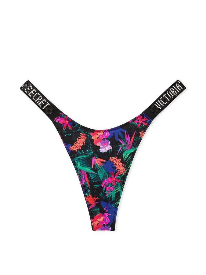 Victoria's Secret Smooth Shine Strap Thong Panty