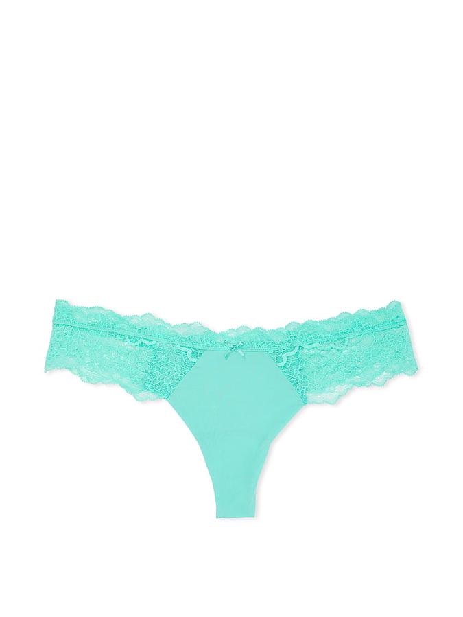 Victoria's Secret Lace-Trim Thong Panty