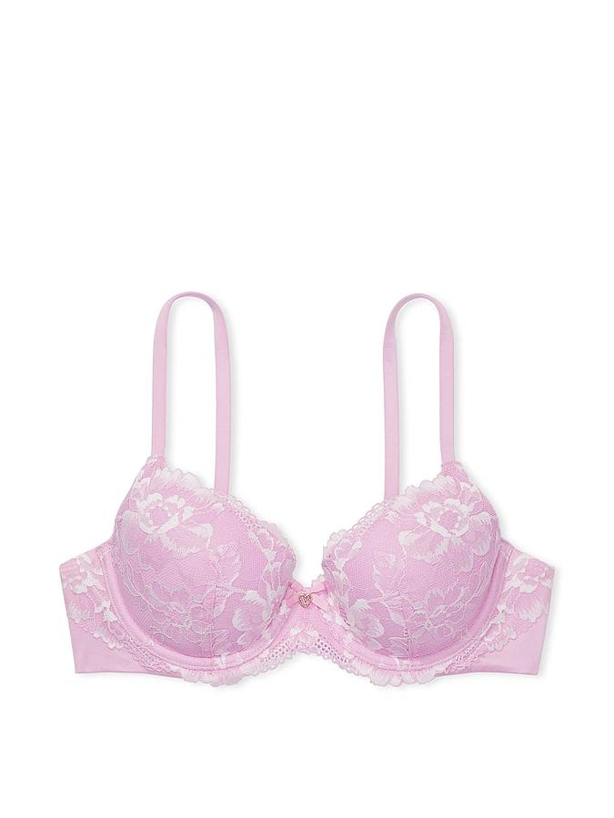 Victoria's Secret Lightly Lined Lace-Cup Demi Bra