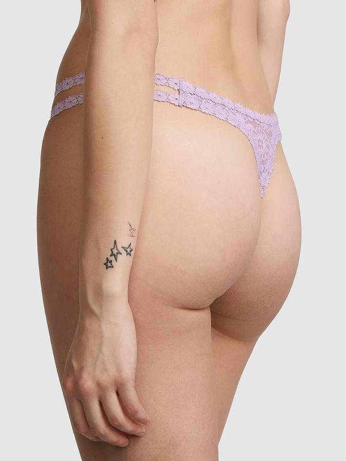 Victoria's Secret Wink Strappy Thong Panty
