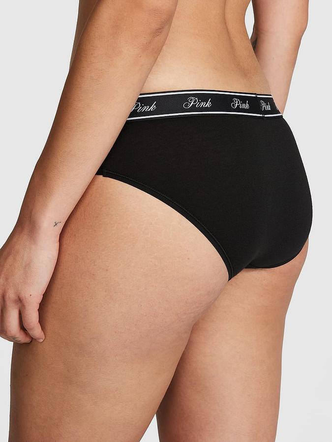 Victoria's Secret Logo Cotton Hiphugger Panty