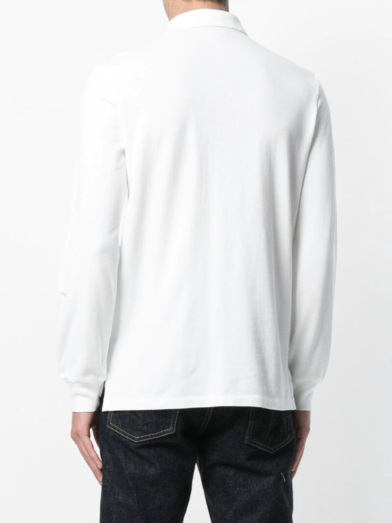 Polo Ralph Lauren logo embroidered long-sleeve polo shirt
