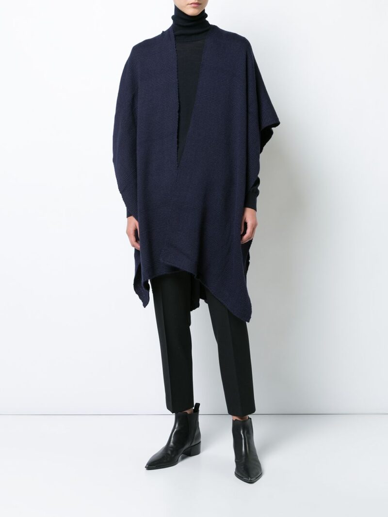 VOZ  knitted poncho