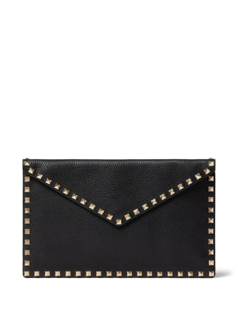 Valentino Garavani  Rockstud envelope clutch bag