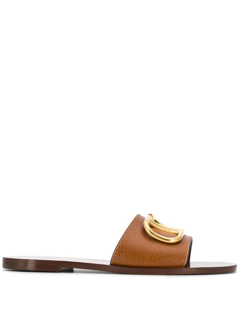 Valentino Garavani  VLogo Signature leather slides