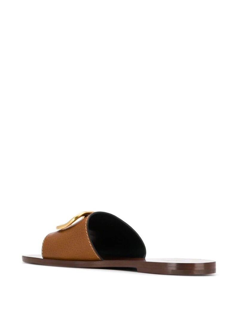 Valentino Garavani VLogo-plaque slide sandals
