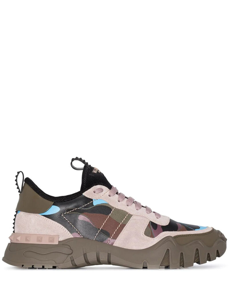 Valentino Garavani Rock Runner printed sneakers