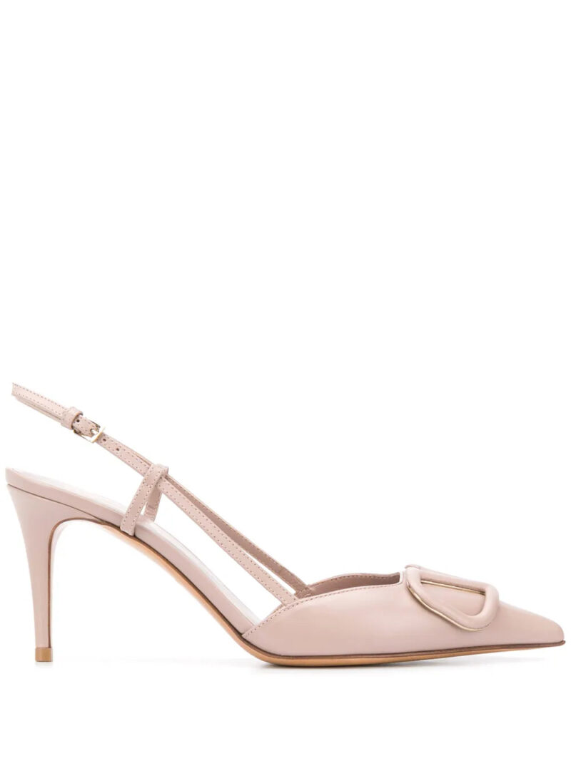 Valentino Garavani  80mm VLogo Signature slingback pumps
