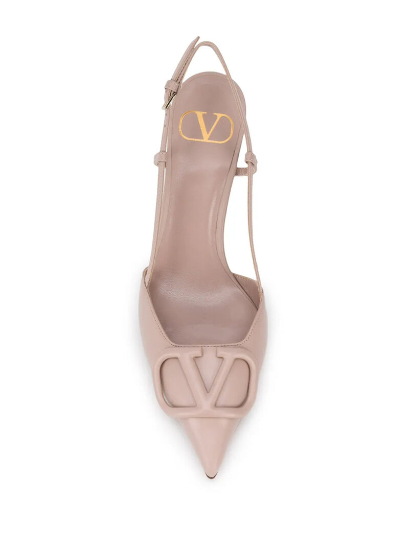 Valentino Garavani  80mm VLogo Signature slingback pumps