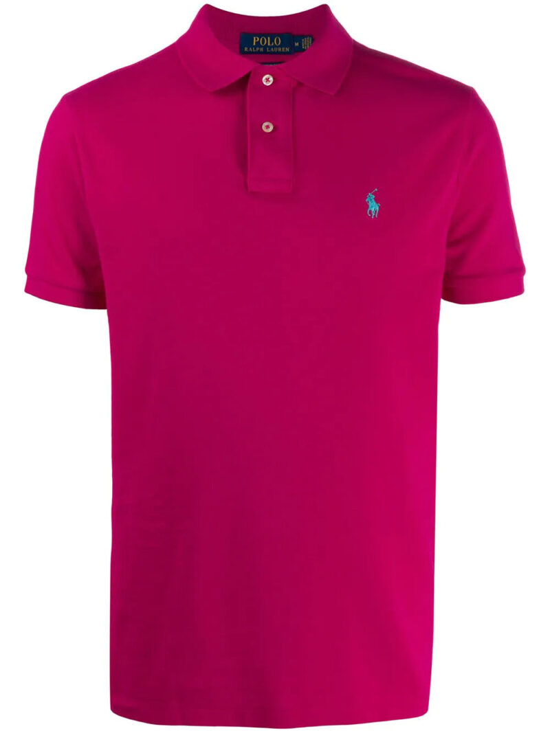 Polo Ralph Lauren logo-embroidered piqué polo shirt