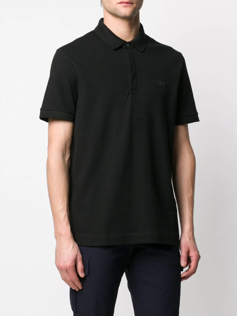 Lacoste logo patch polo shirt