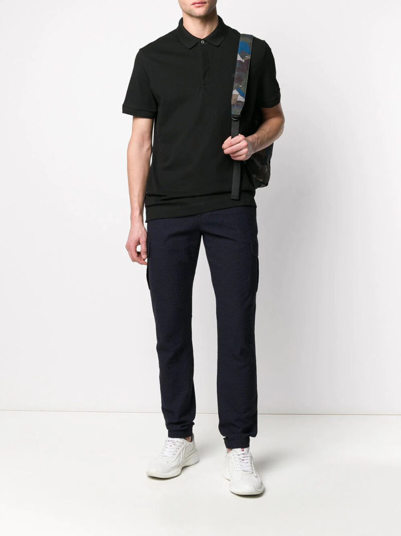 Lacoste logo patch polo shirt