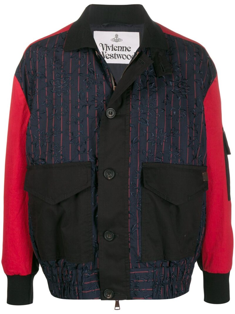 Vivienne Westwood  contrast sleeve jacket