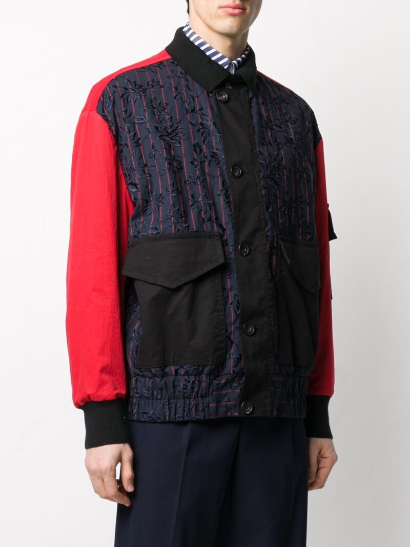 Vivienne Westwood contrast sleeve jacket
