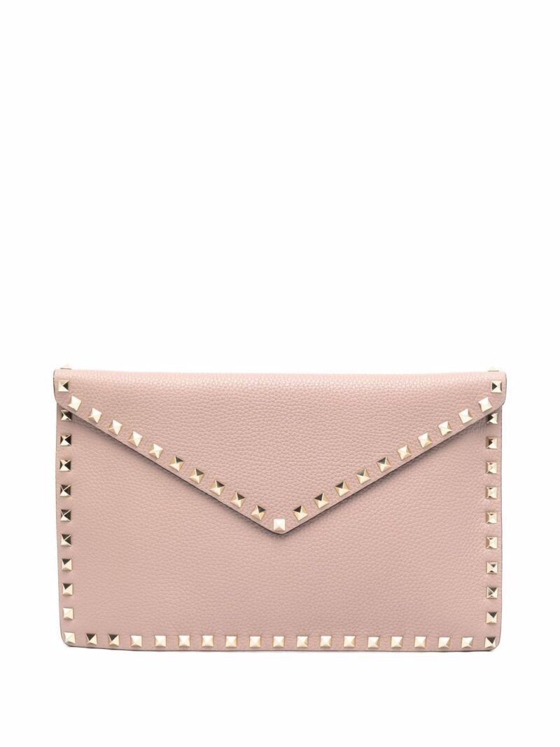 Valentino Garavani  Rockstud envelope clutch bag