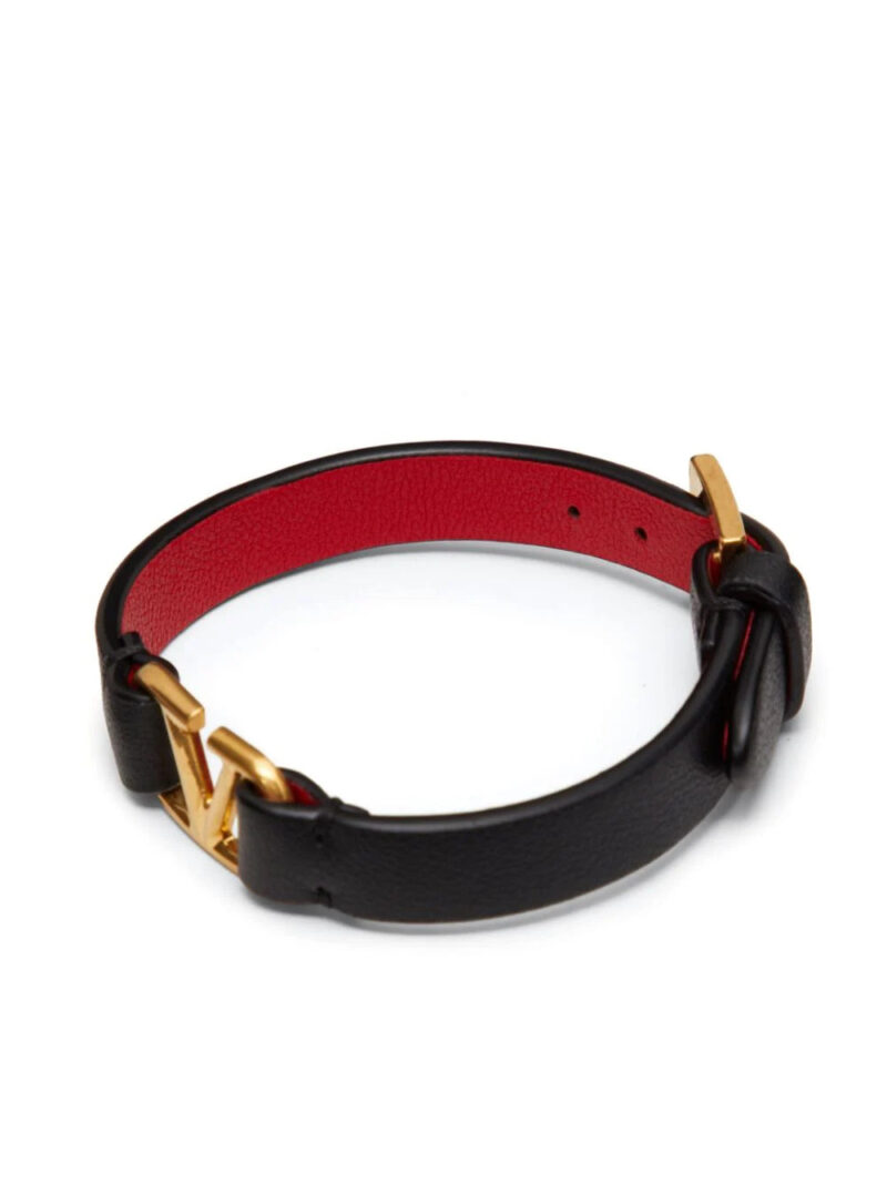 Valentino Garavani VLogo Signature leather bracelet