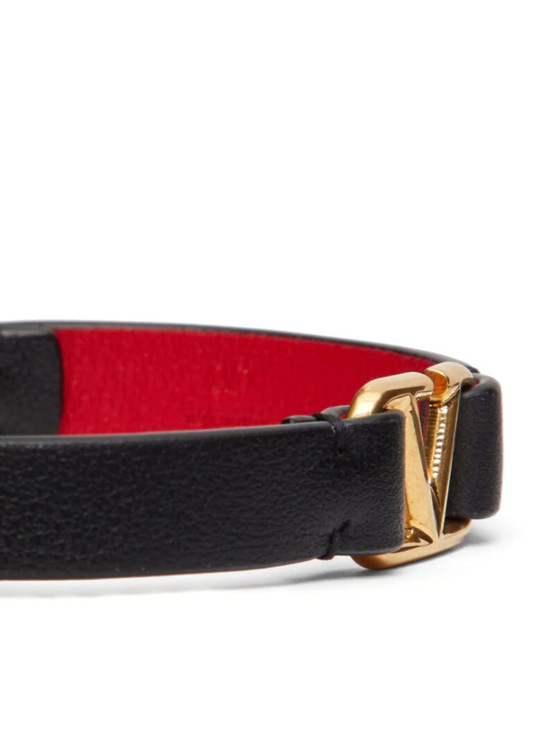 Valentino Garavani VLogo Signature leather bracelet
