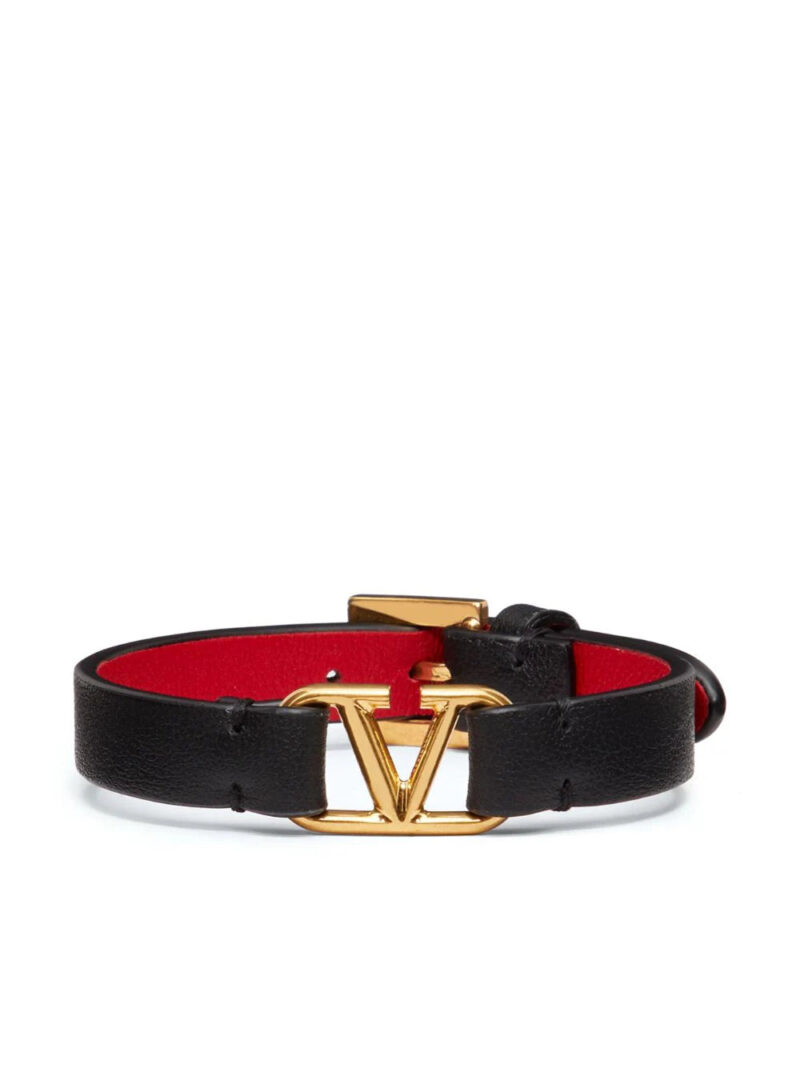 Valentino Garavani  VLogo Signature leather bracelet