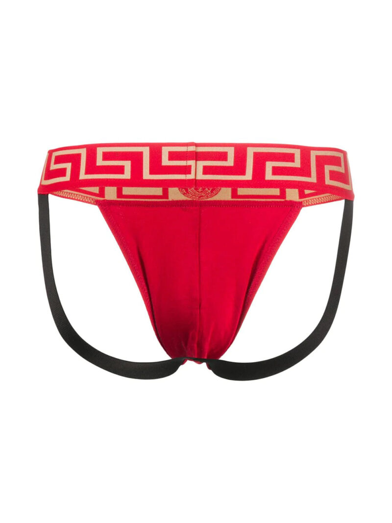 Versace  Medusa motif jockstrap