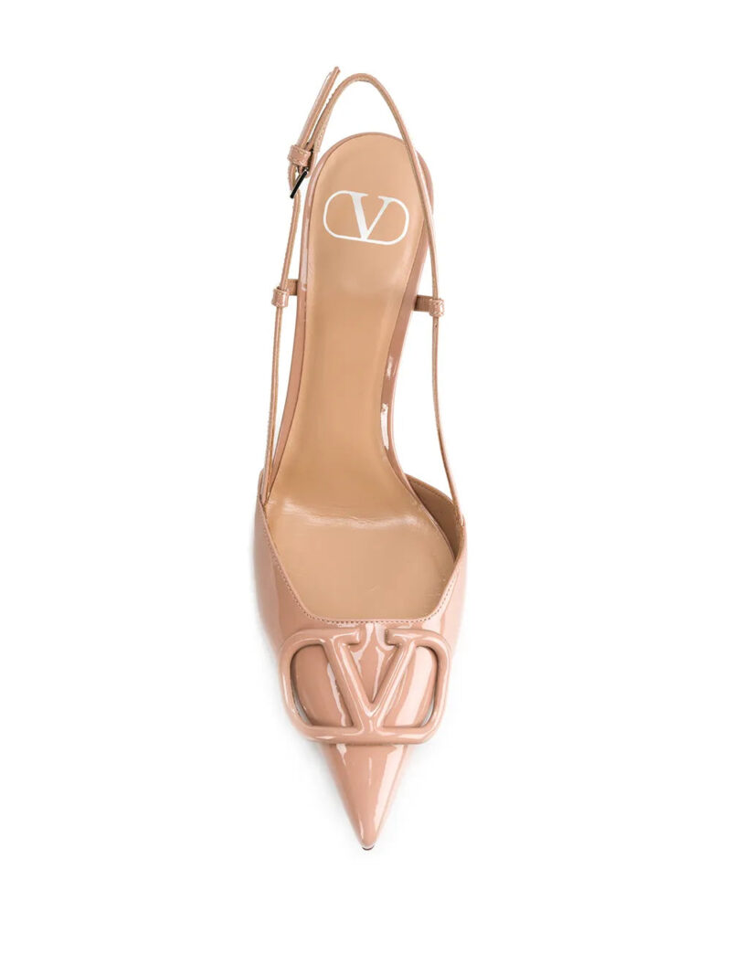 Valentino Garavani  80mm VLogo Signature slingback pumps