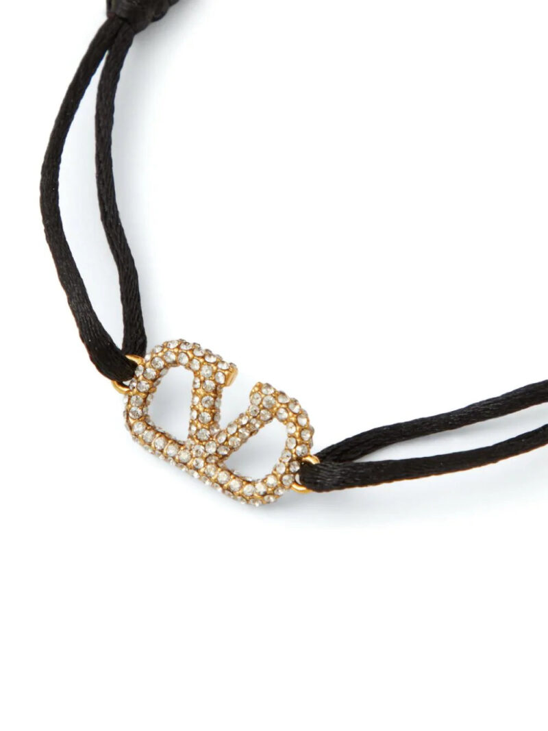 Valentino Garavani VLogo Signature crystal bracelet