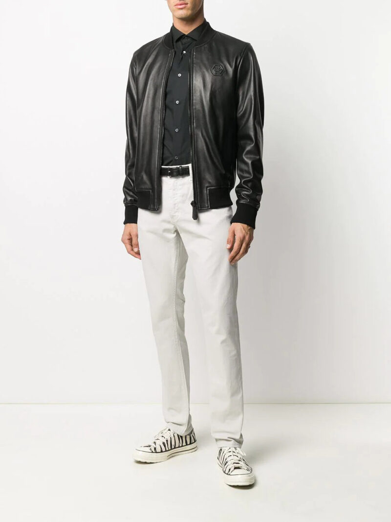 Phillip plein long sleeve button-down shirt