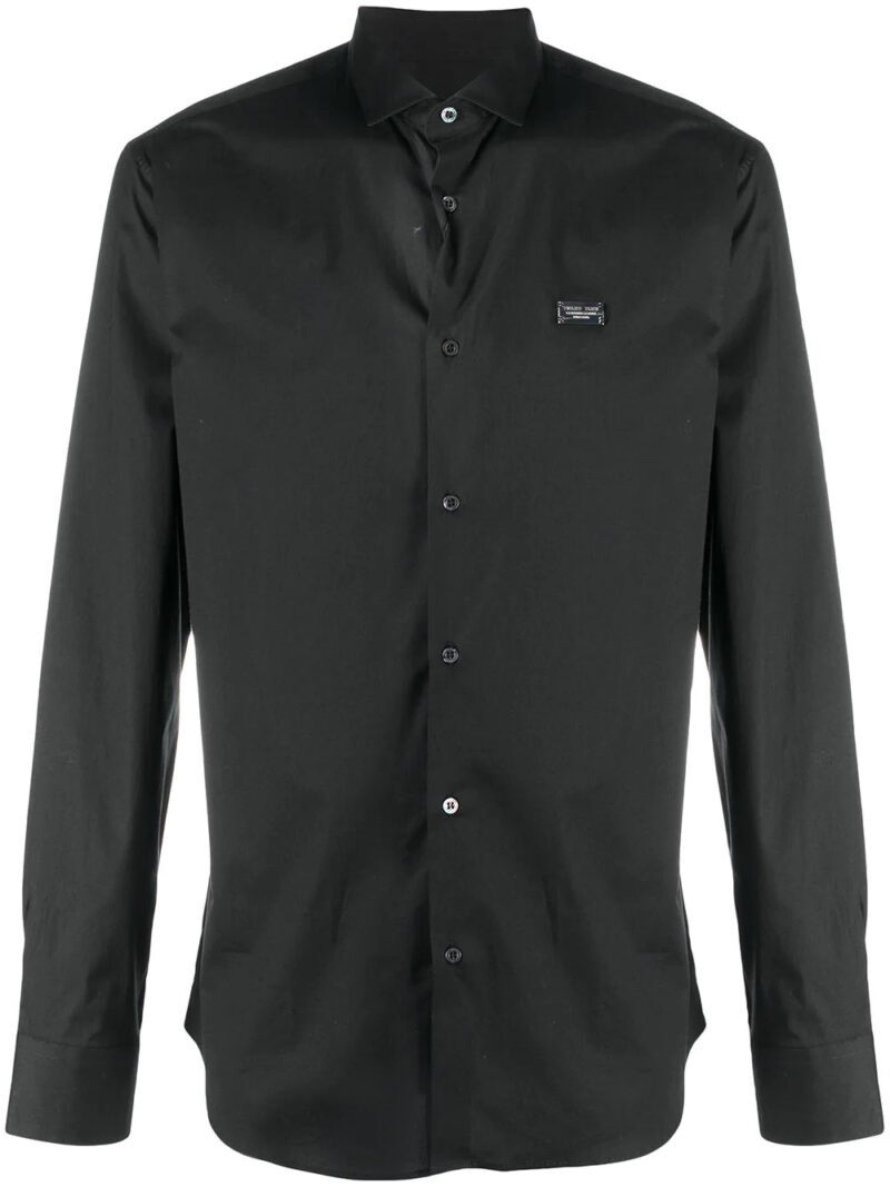 Phillip plein long sleeve button-down shirt