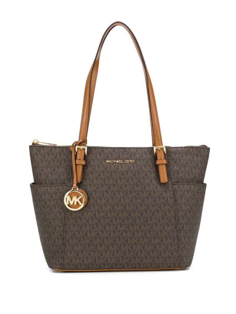Micheal kors Jet Set monogram logo tote Bag