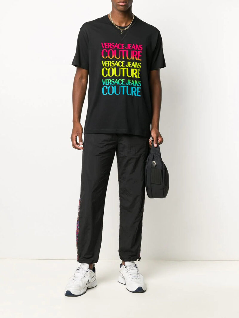 Versace Jeans Couture logo print track pants