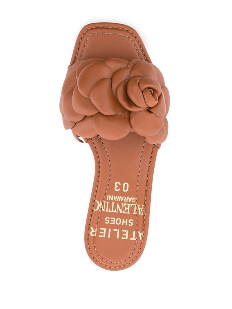 Valentino Garavani appliqué-detail open-toe sandals