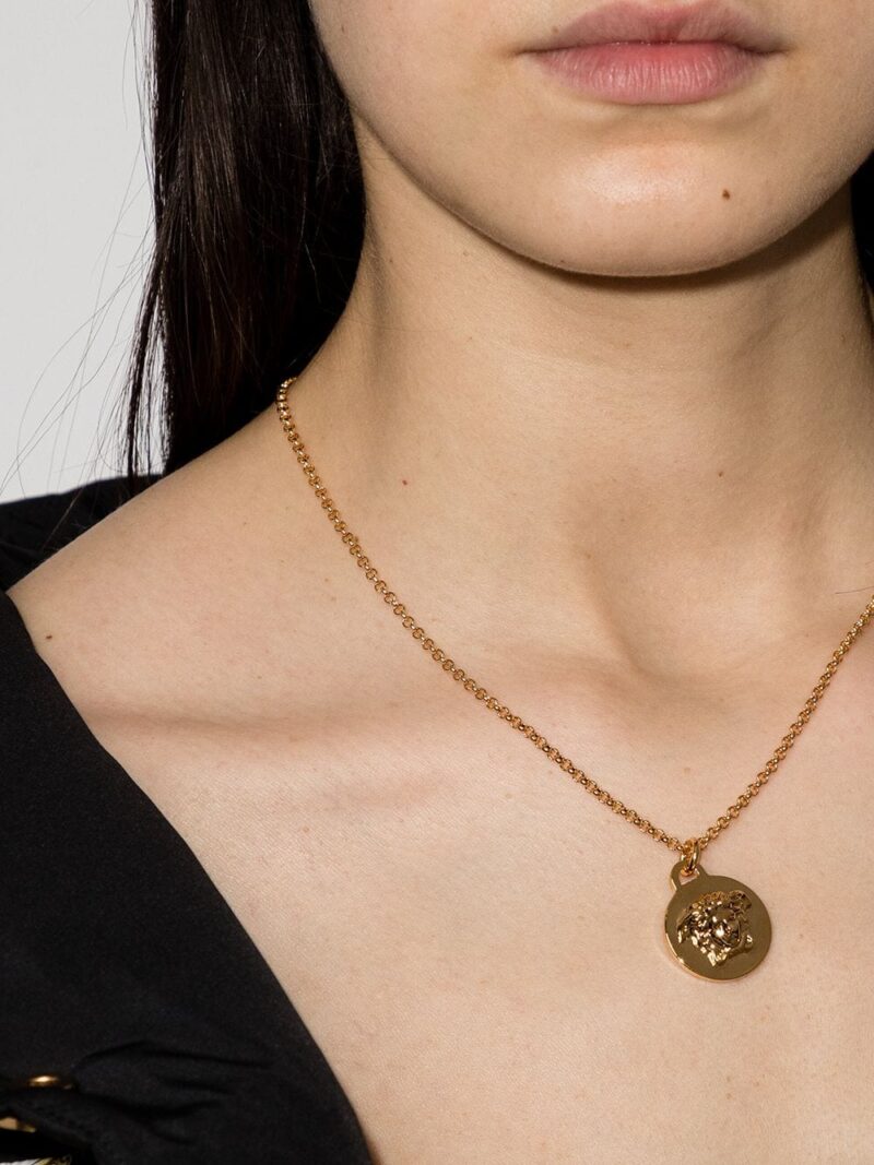 Versace Medusa pendant necklace