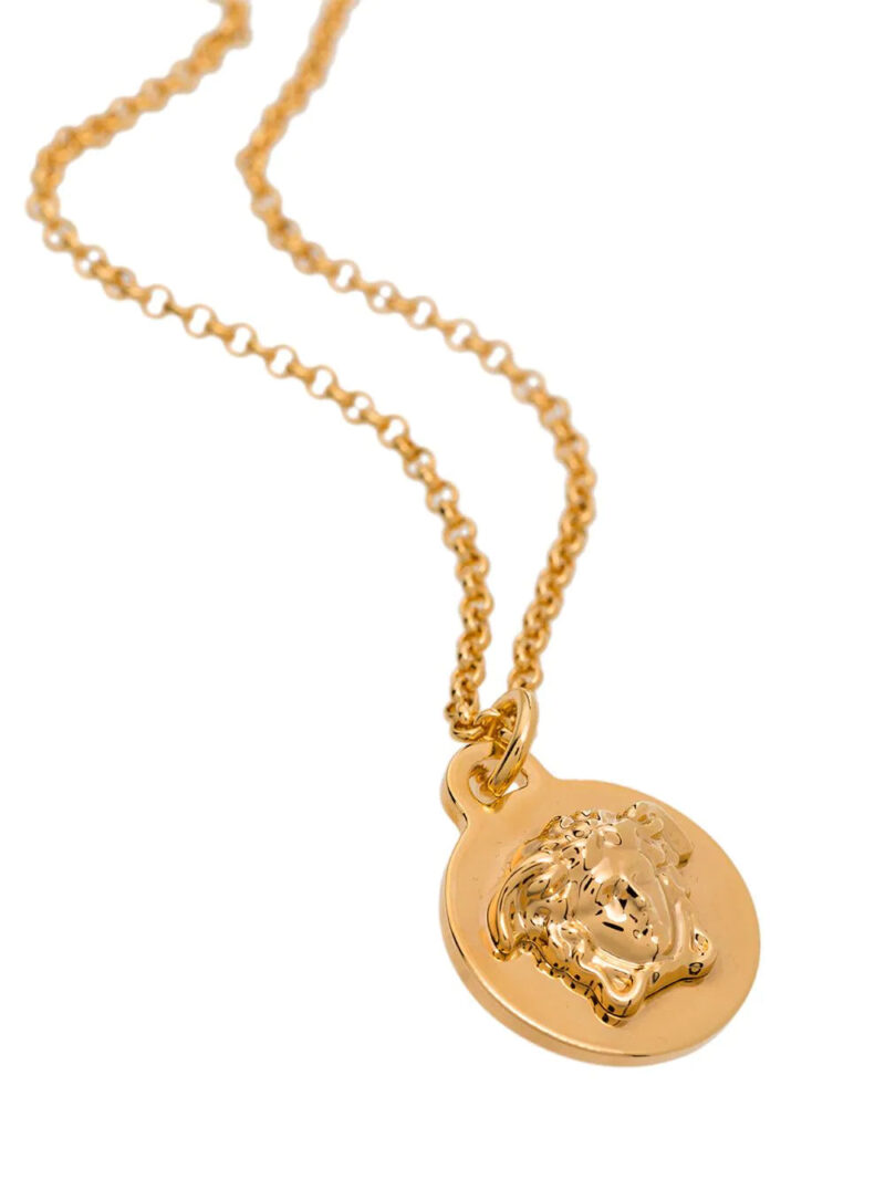 Versace Medusa pendant necklace