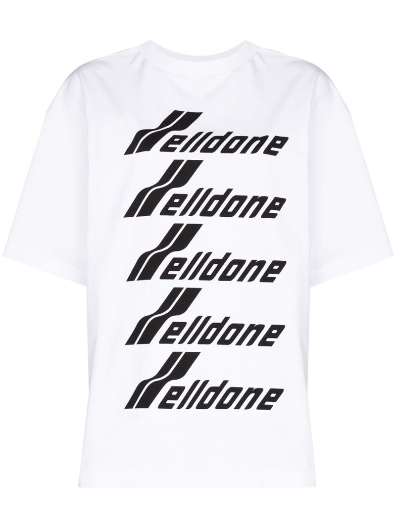 We11done  logo-print T-shirt