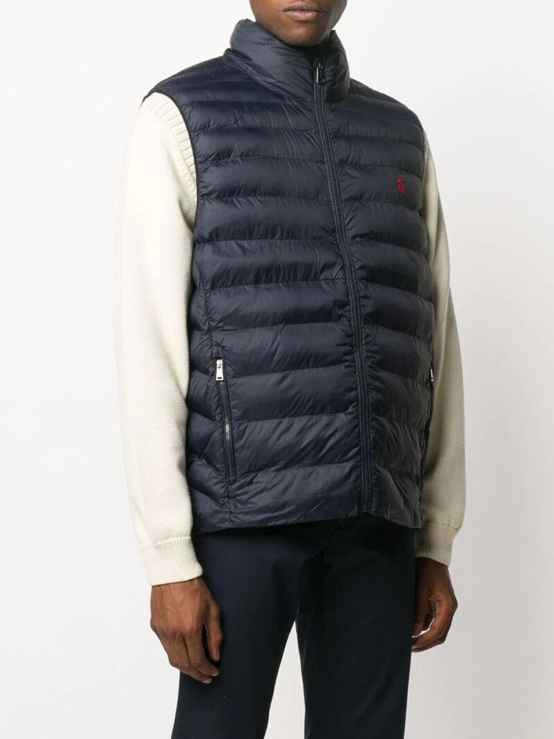 Polo Ralph Lauren logo-embroidered puffer gilet