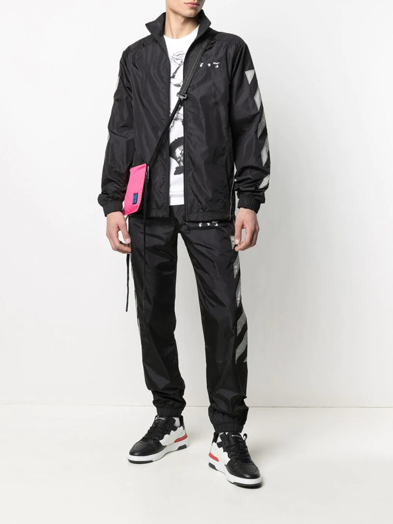 Off-White  Diag zipped sports jacket
