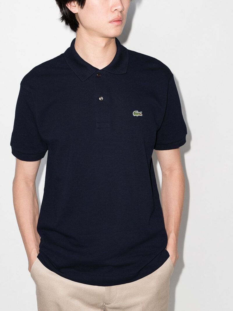 Lacoste logo-appliqué polo shirt