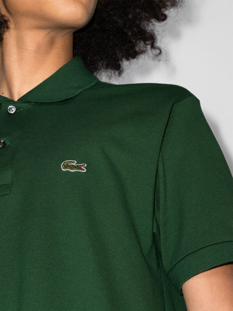 Lacoste logo-patch short-sleeve polo shirt