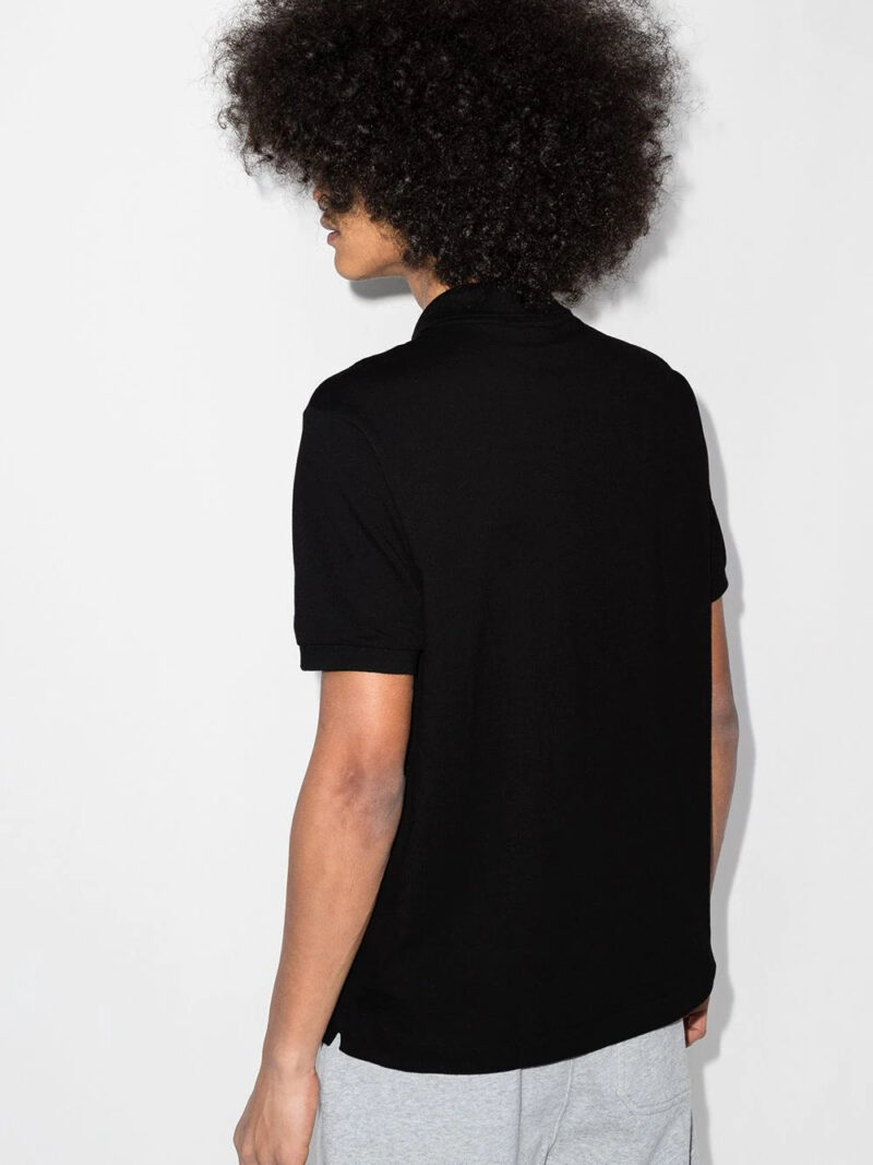 Lacoste logo-patch short-sleeve polo shirt