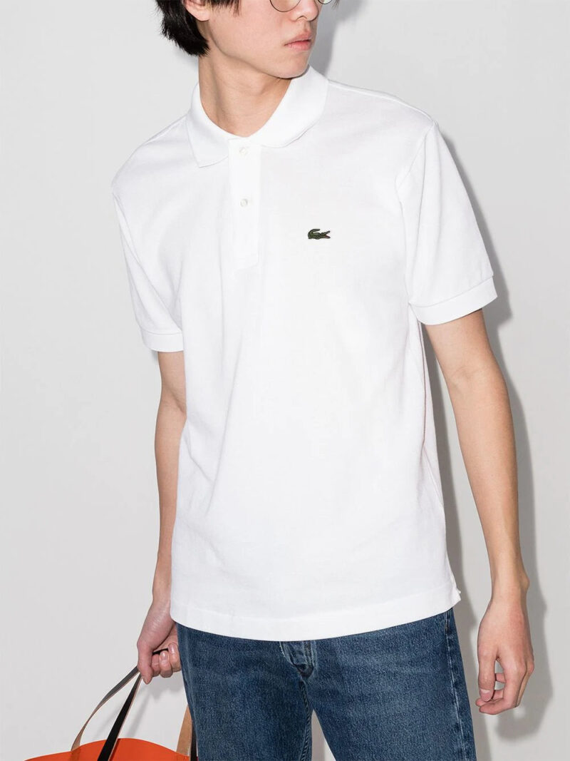 Lacoste  logo-patch short-sleeve polo shirt