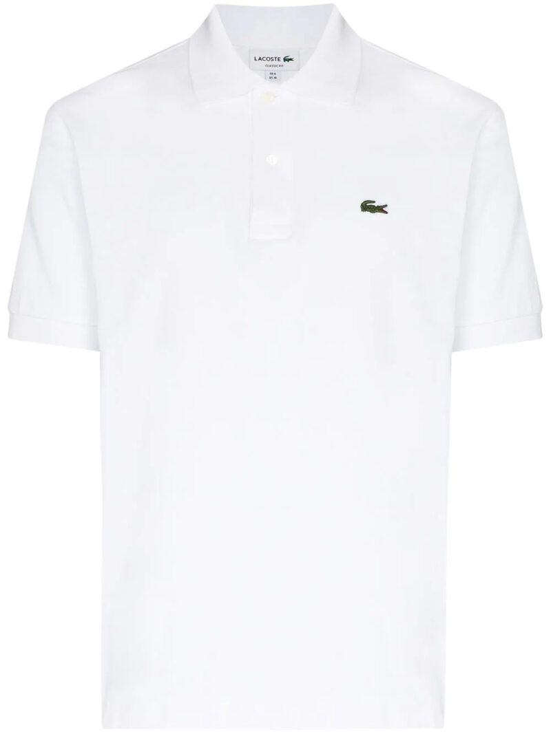 Lacoste  logo-patch short-sleeve polo shirt