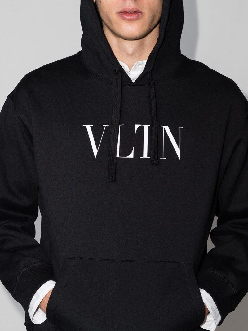 Valentino  logo print hoodie