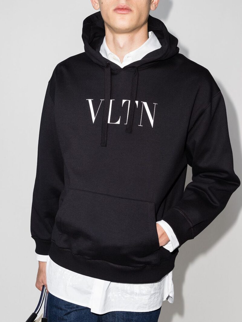 Valentino  logo print hoodie