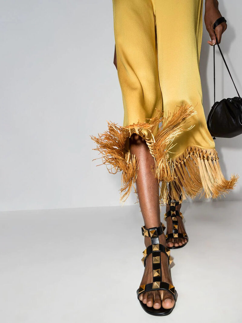 Valentino Garavani  Roman Stud leather sandals