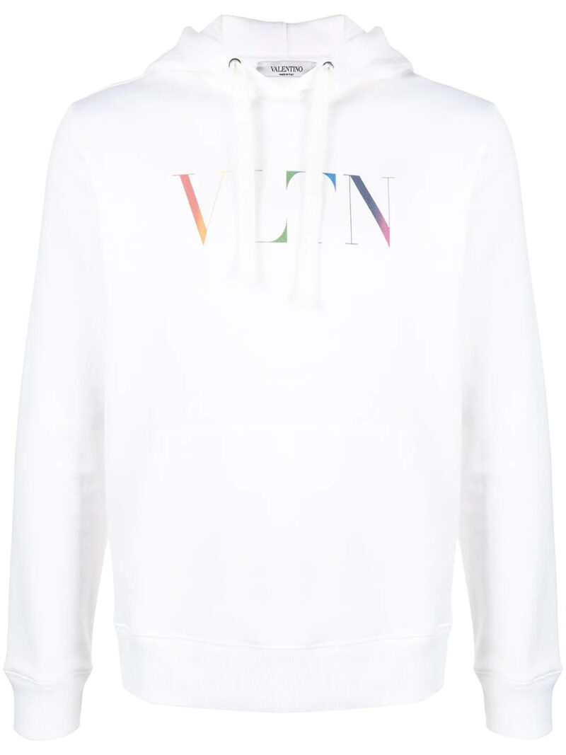Valentino  logo print hoodie