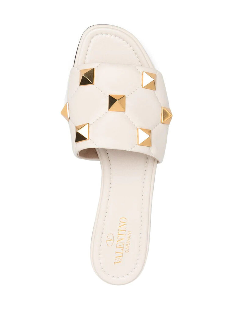 Valentino Garavani  Rockstud leather slides